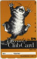 Dayan's Club Card NO.18