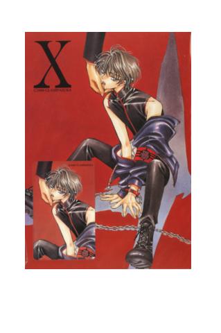 X エックス CLAMP ASUKA 台紙付　Aランク